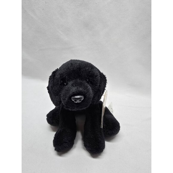 Russ Berrie Yomiko Classics Magic Black Labrador Dog 5” Plush Stuffed Animal - Picture 2 of 7